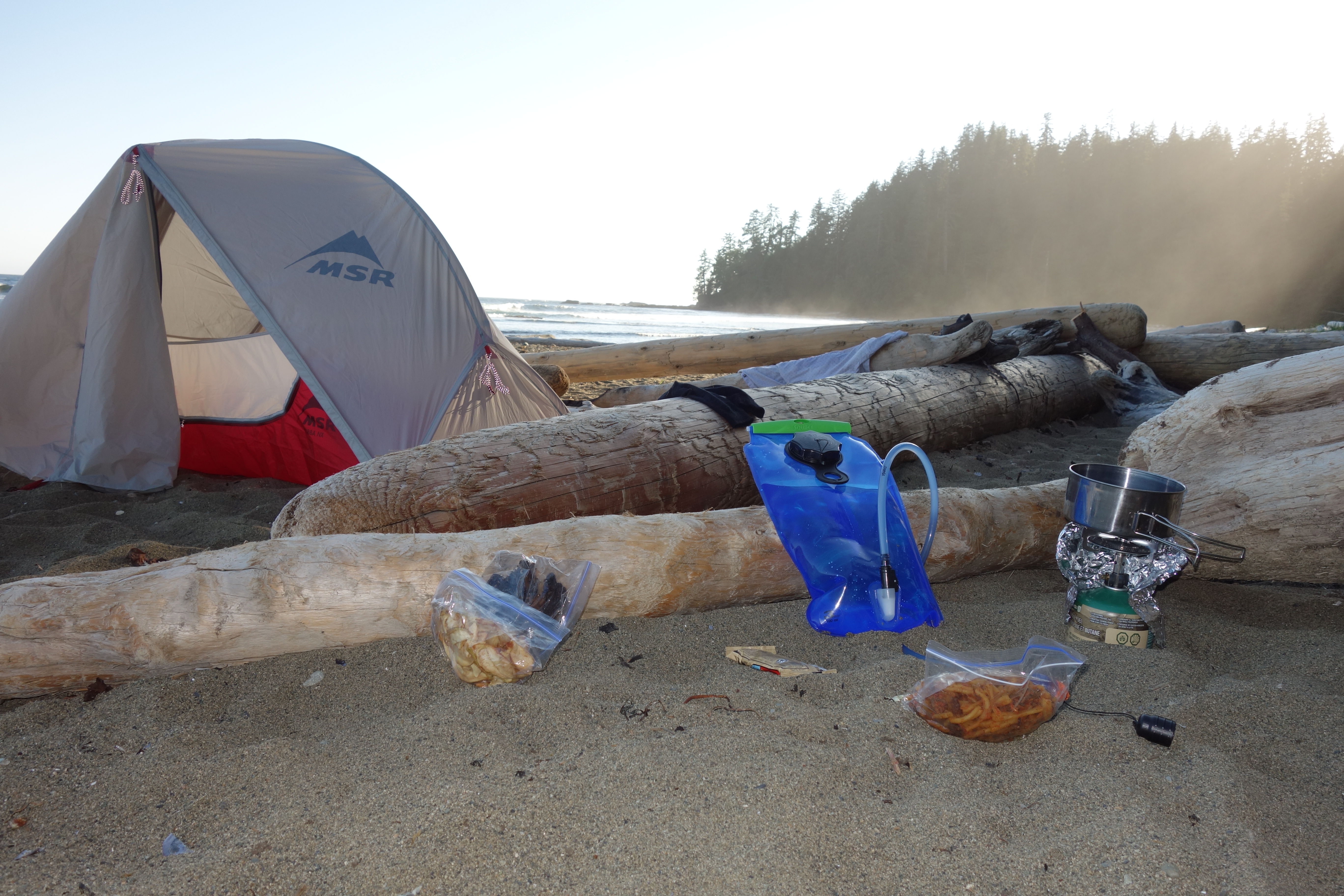West Coast Trail — D2 — Michigan Creek Camp → Tsusiay Lake Camp