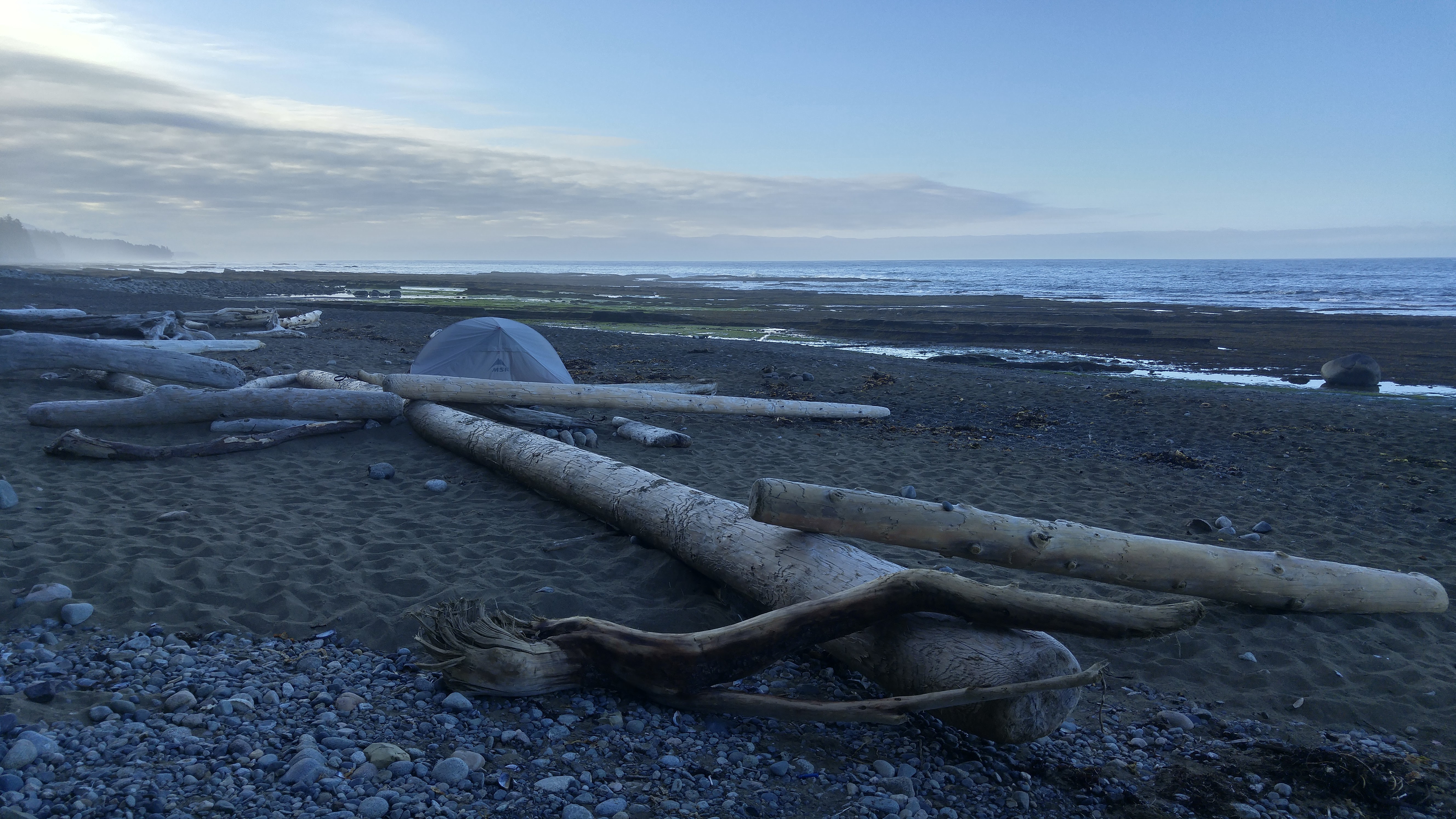 West Coast Trail — D2 — Michigan Creek Camp → Tsusiay Lake Camp