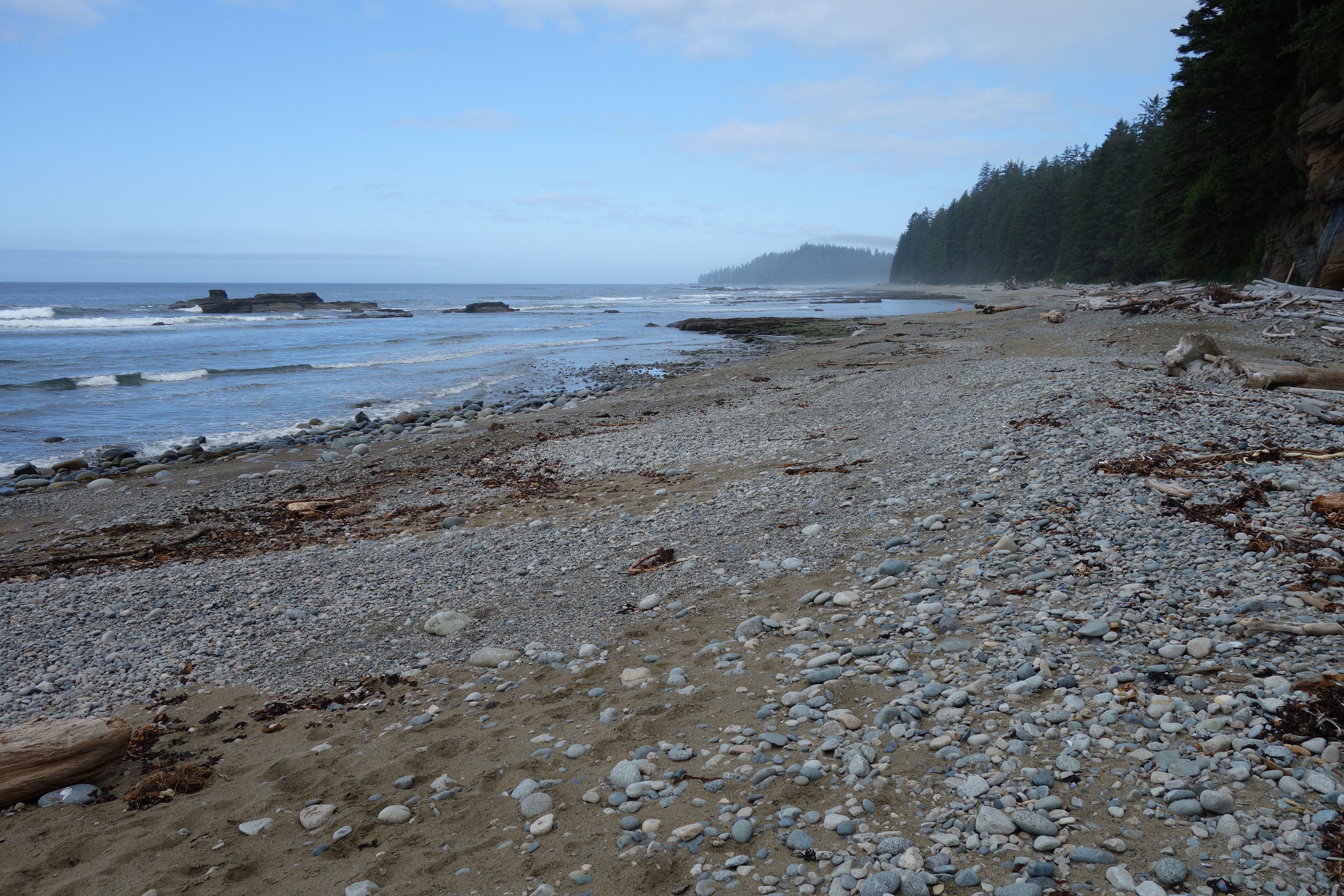 West Coast Trail — D2 — Michigan Creek Camp → Tsusiay Lake Camp