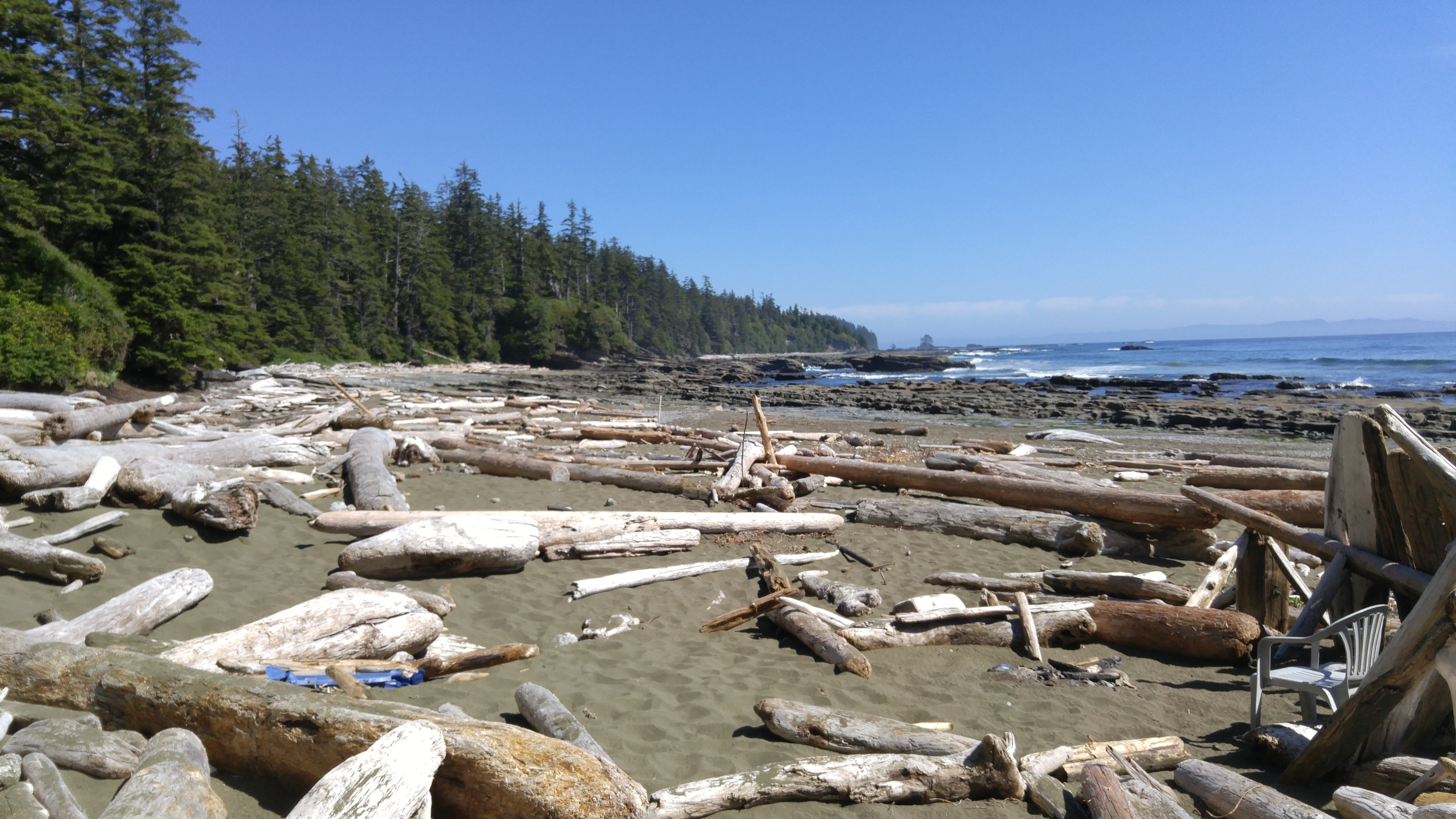 West Coast Trail — D3 — Tsusiay Lake Camp → Cribs Creek Camp