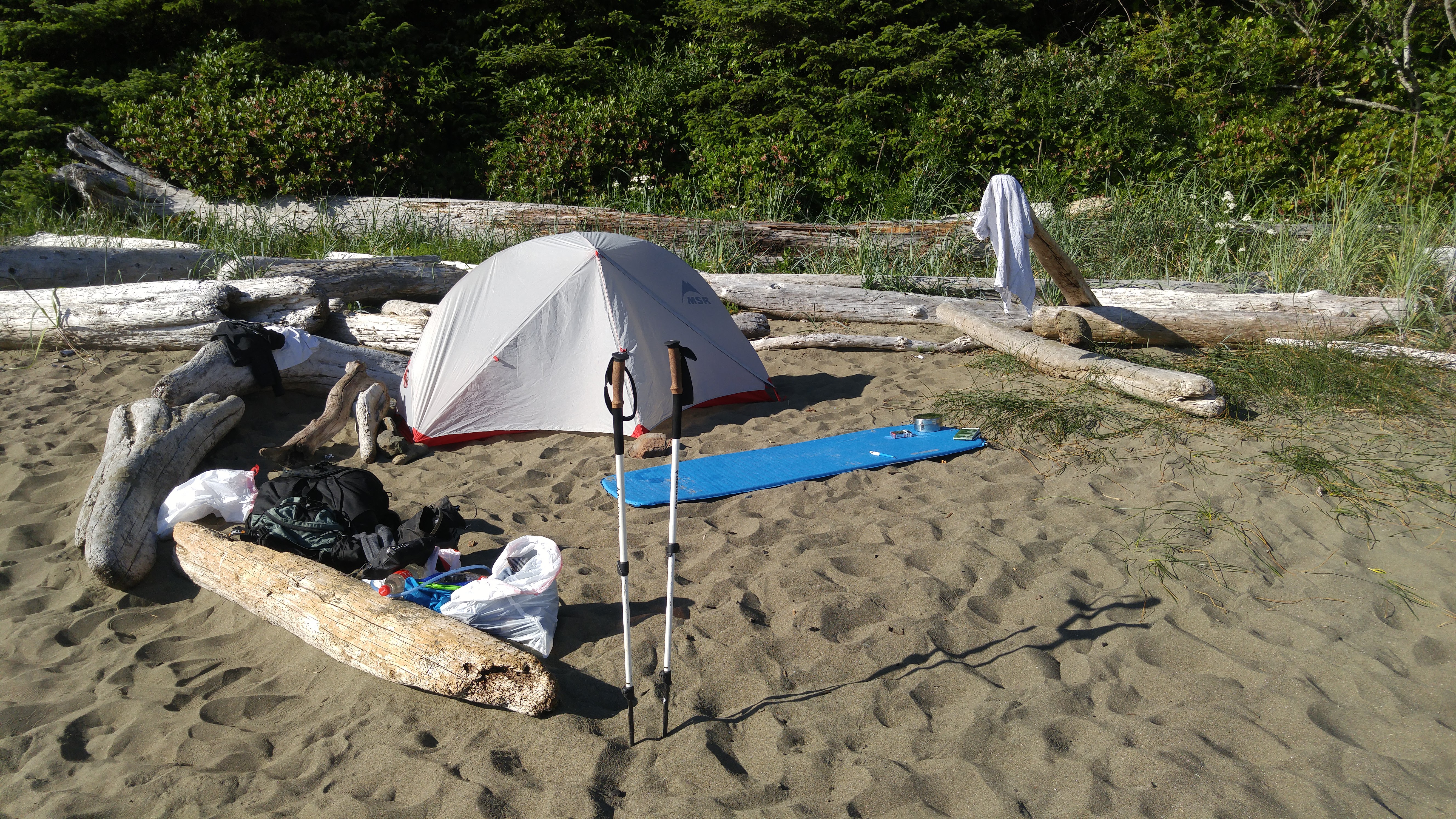 West Coast Trail — D3 — Tsusiay Lake Camp → Cribs Creek Camp