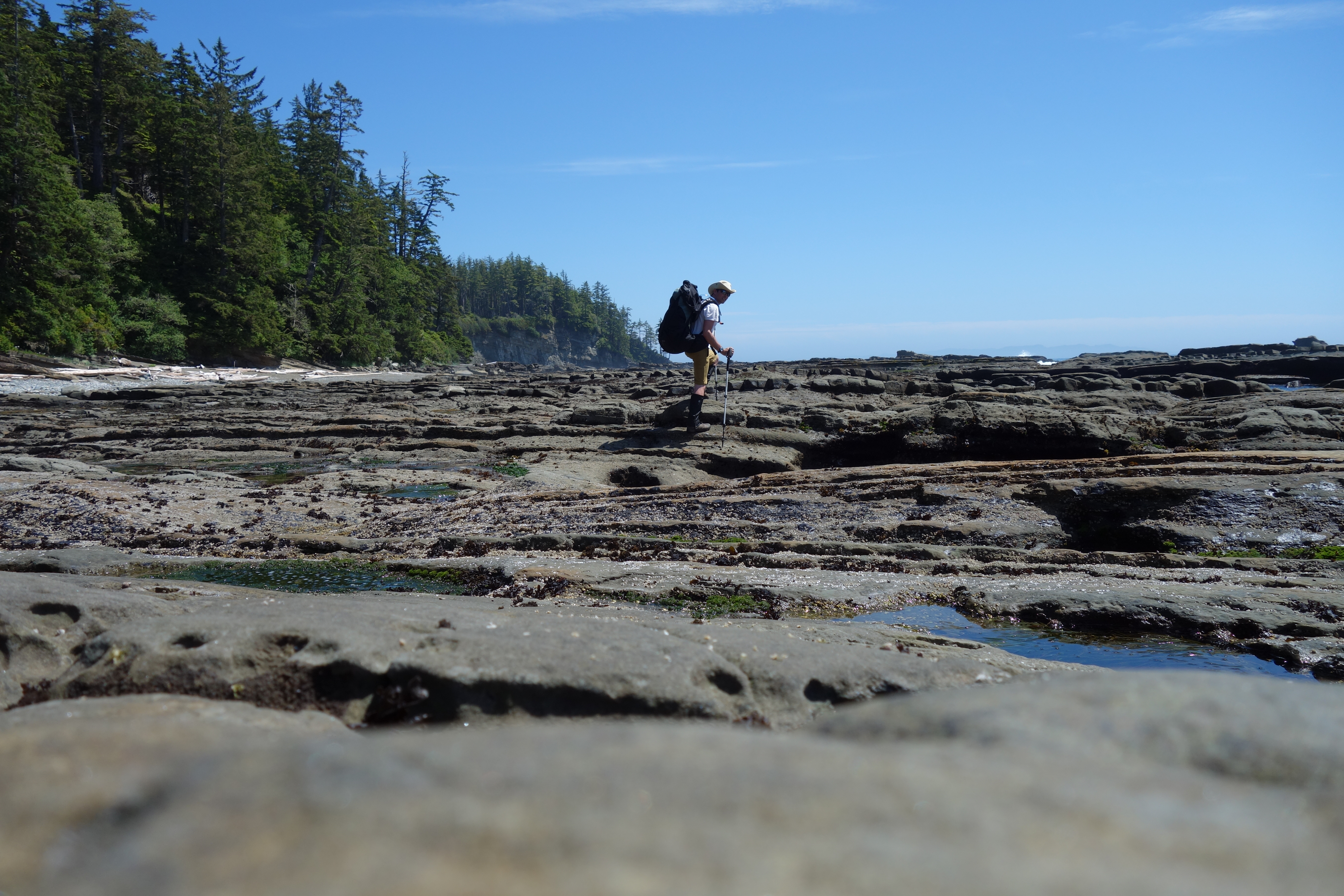 West Coast Trail — D3 — Tsusiay Lake Camp → Cribs Creek Camp