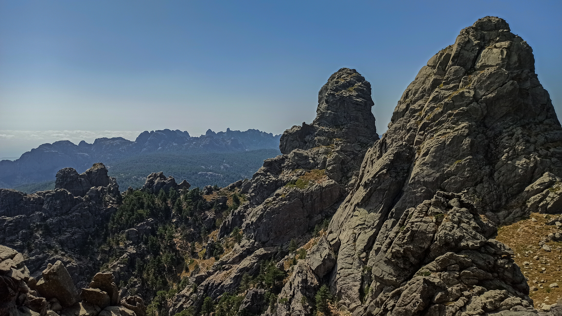 GR20 par les sommets — D2 — Paliri → Bavella → Asinau