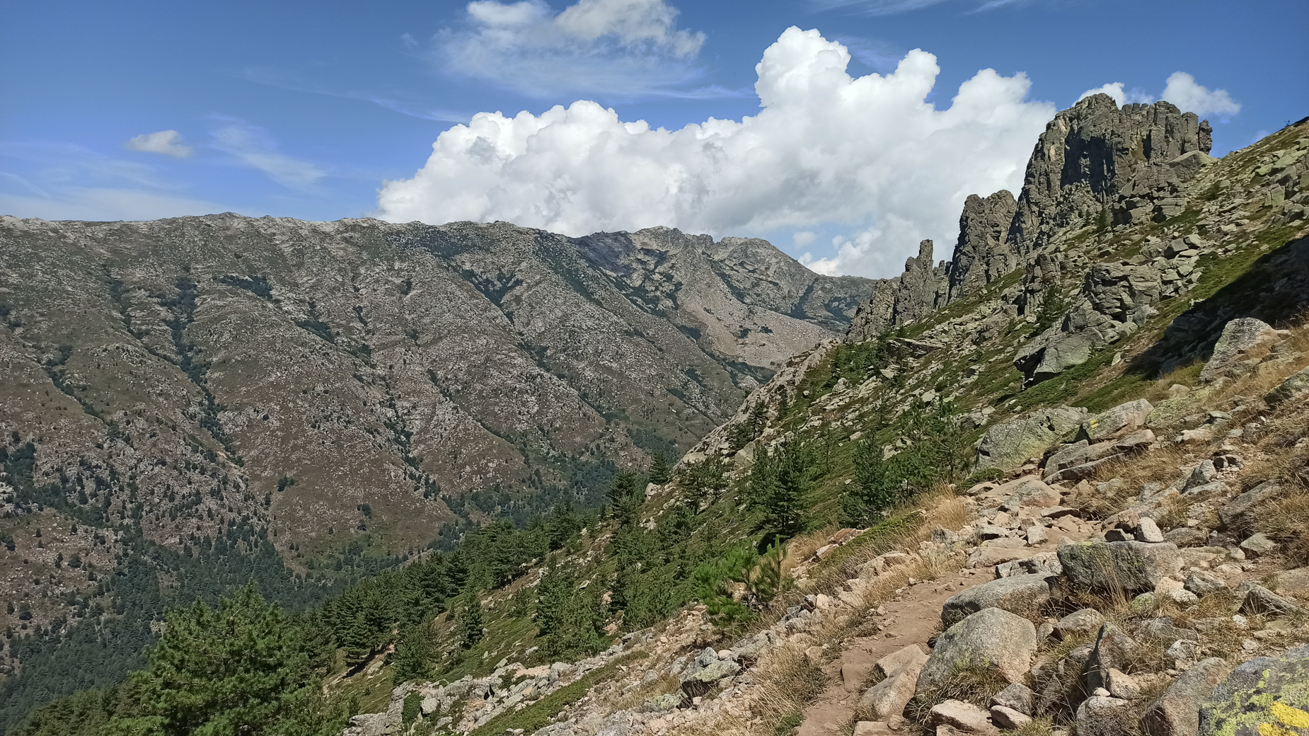 GR20 par les sommets — D2 — Paliri → Bavella → Asinau