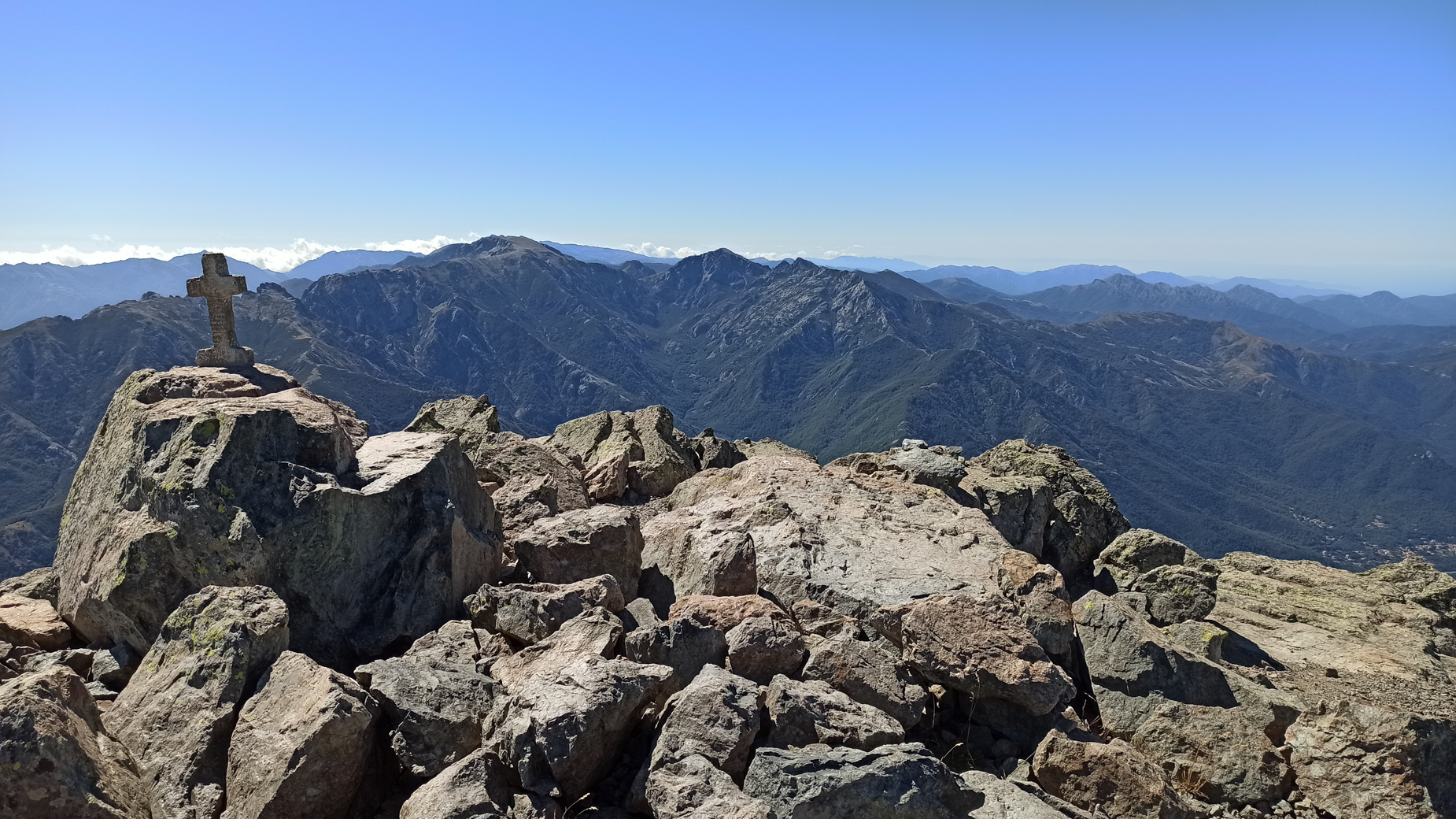 GR20 par les sommets — D6 — Vizzavona → Monte d'Oro → Petra