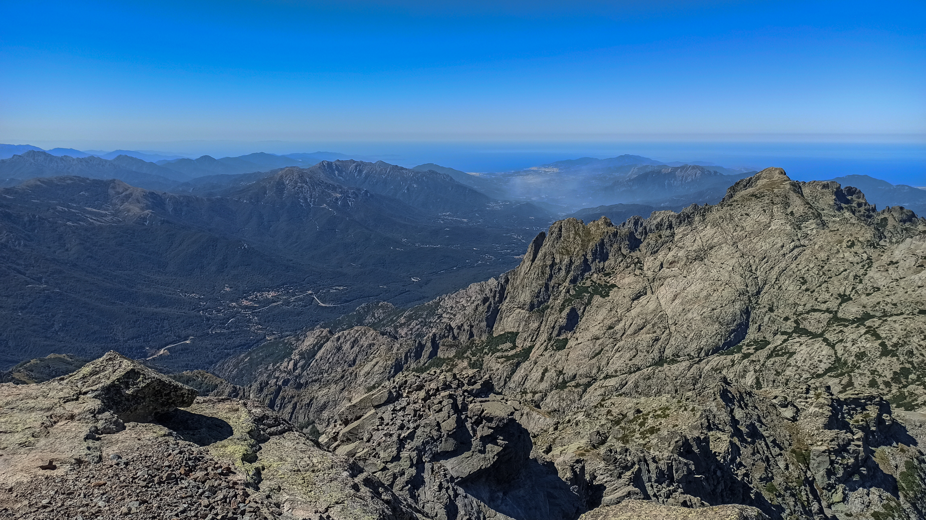 GR20 par les sommets — D6 — Vizzavona → Monte d'Oro → Petra