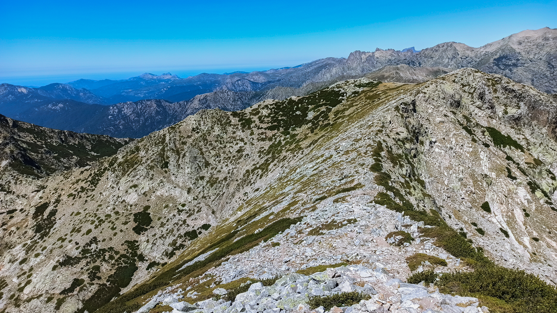 GR20 par les sommets — D6 — Vizzavona → Monte d'Oro → Petra