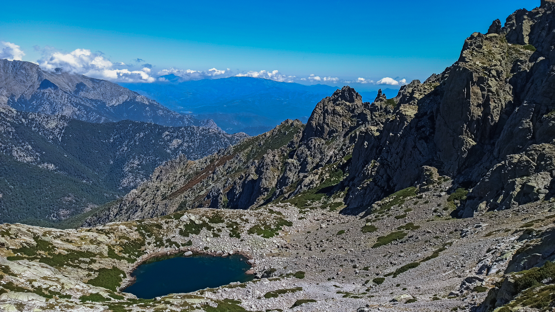 GR20 par les sommets — D6 — Vizzavona → Monte d'Oro → Petra