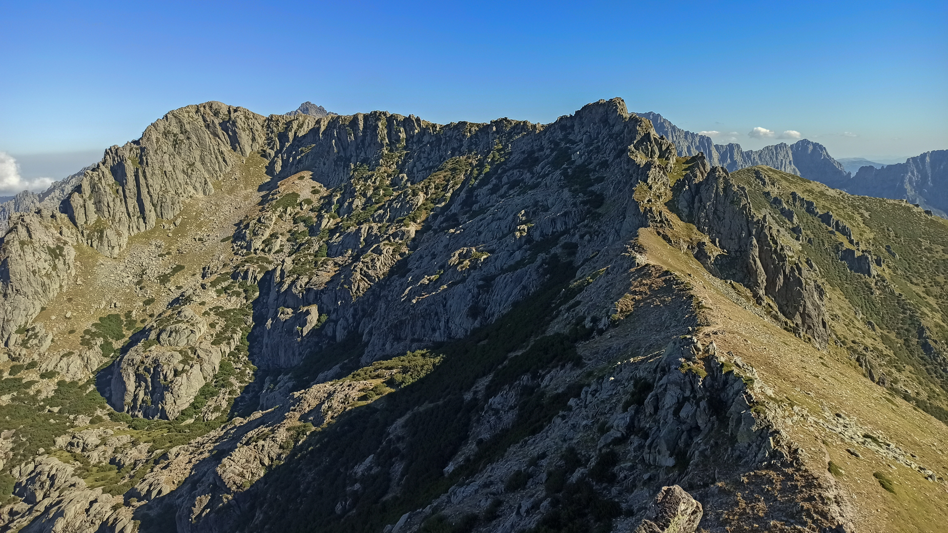 GR20 par les sommets — D6 — Vizzavona → Monte d'Oro → Petra