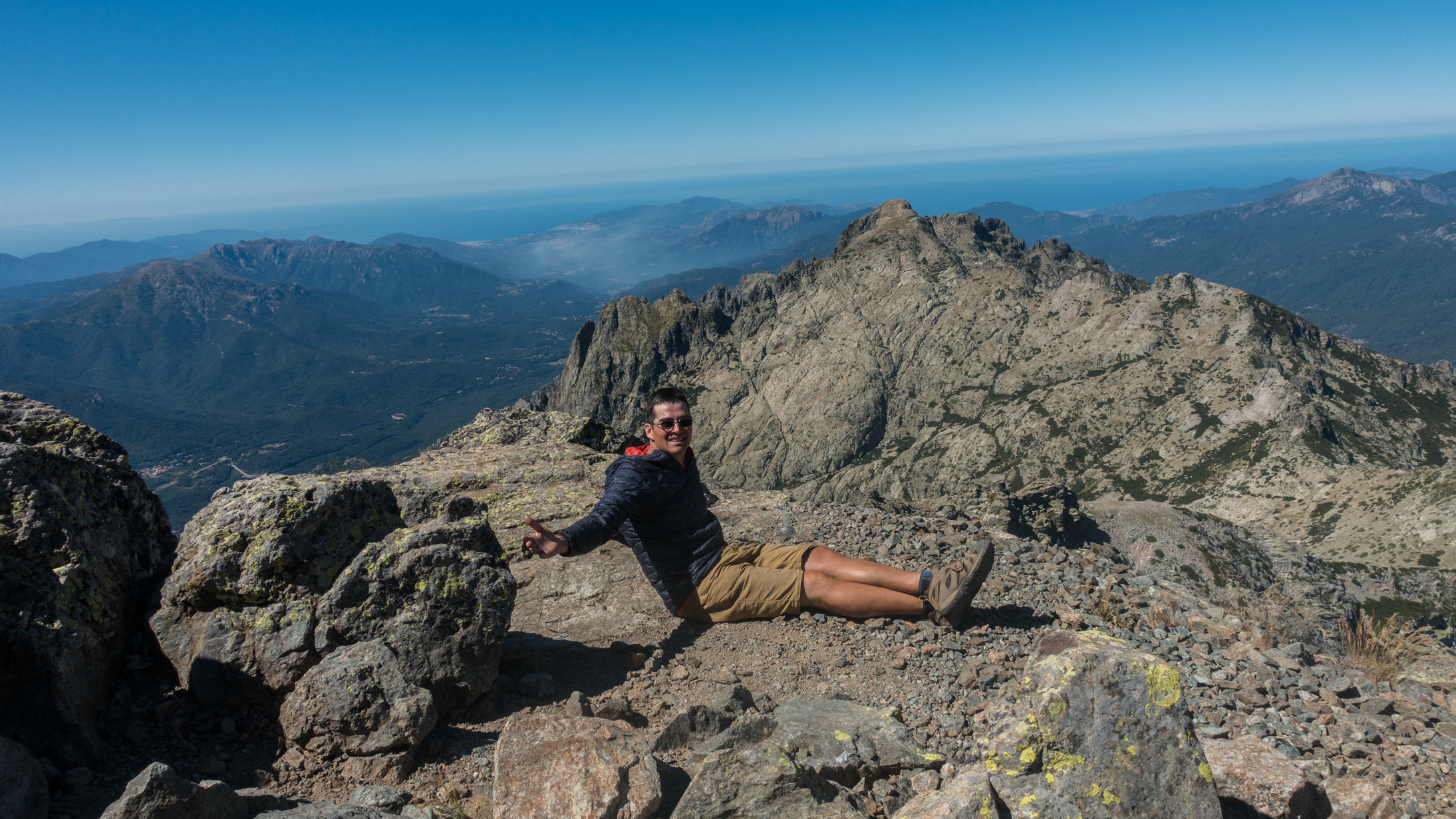 GR20 par les sommets — D6 — Vizzavona → Monte d'Oro → Petra