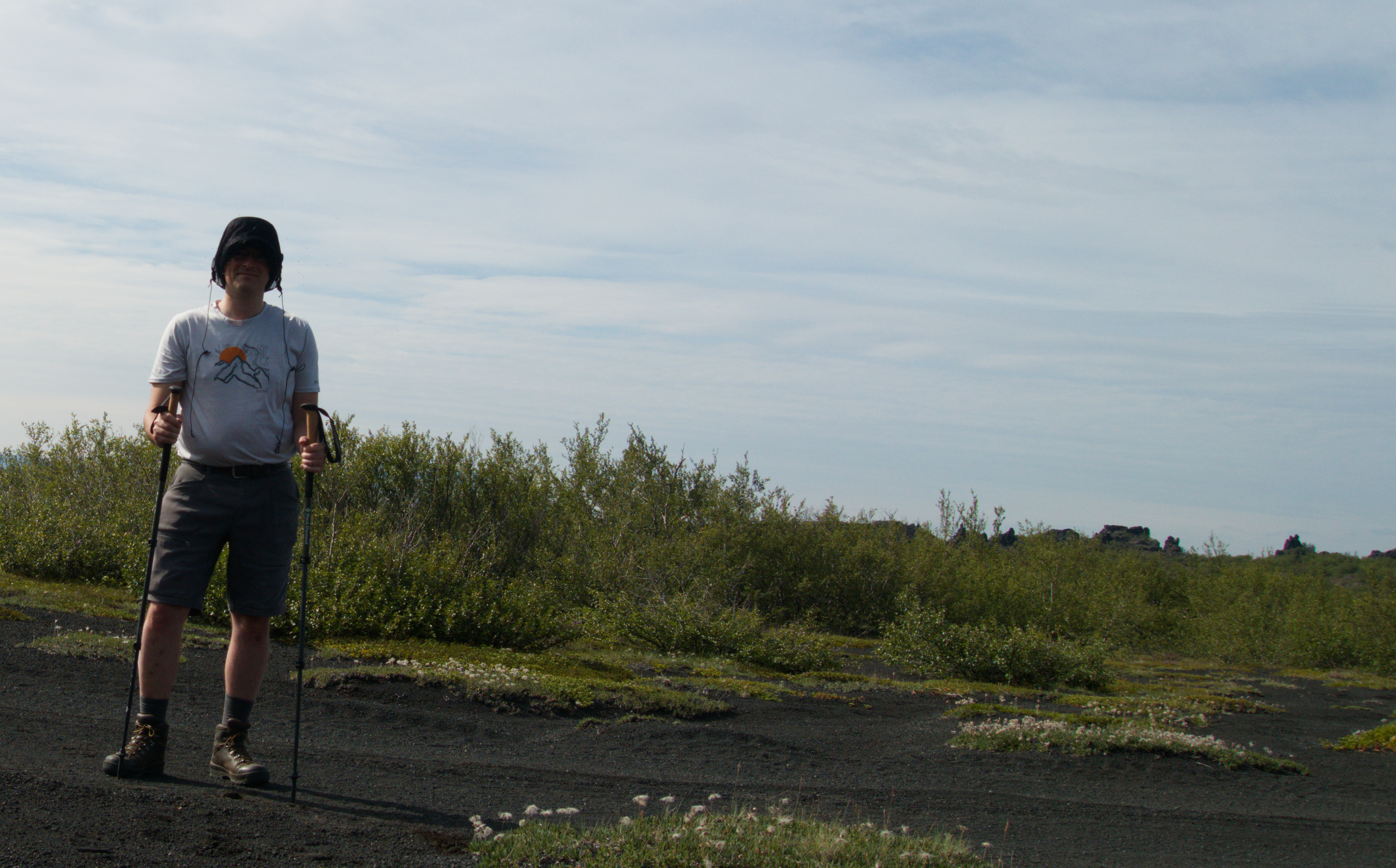Traversée de l'Islande — D2 — Reykjahlíð → Hverfjall → Hallagil