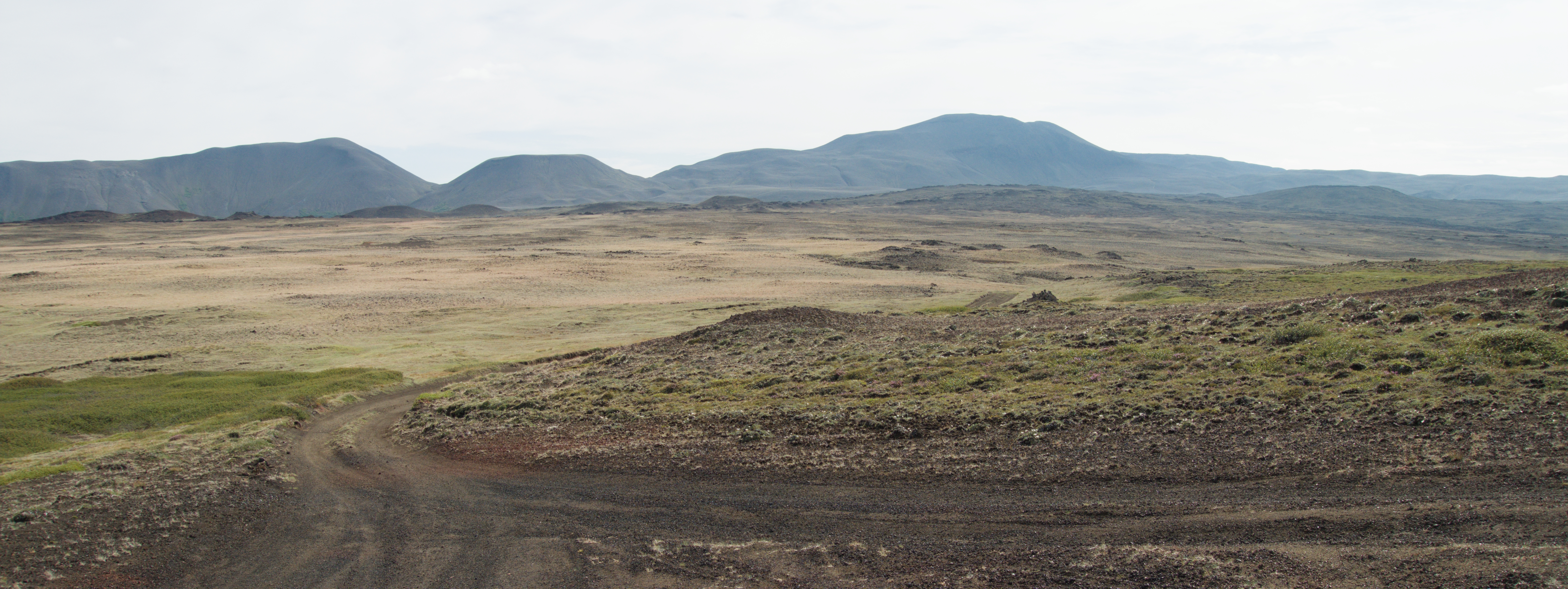 Traversée de l'Islande — D2 — Reykjahlíð → Hverfjall → Hallagil