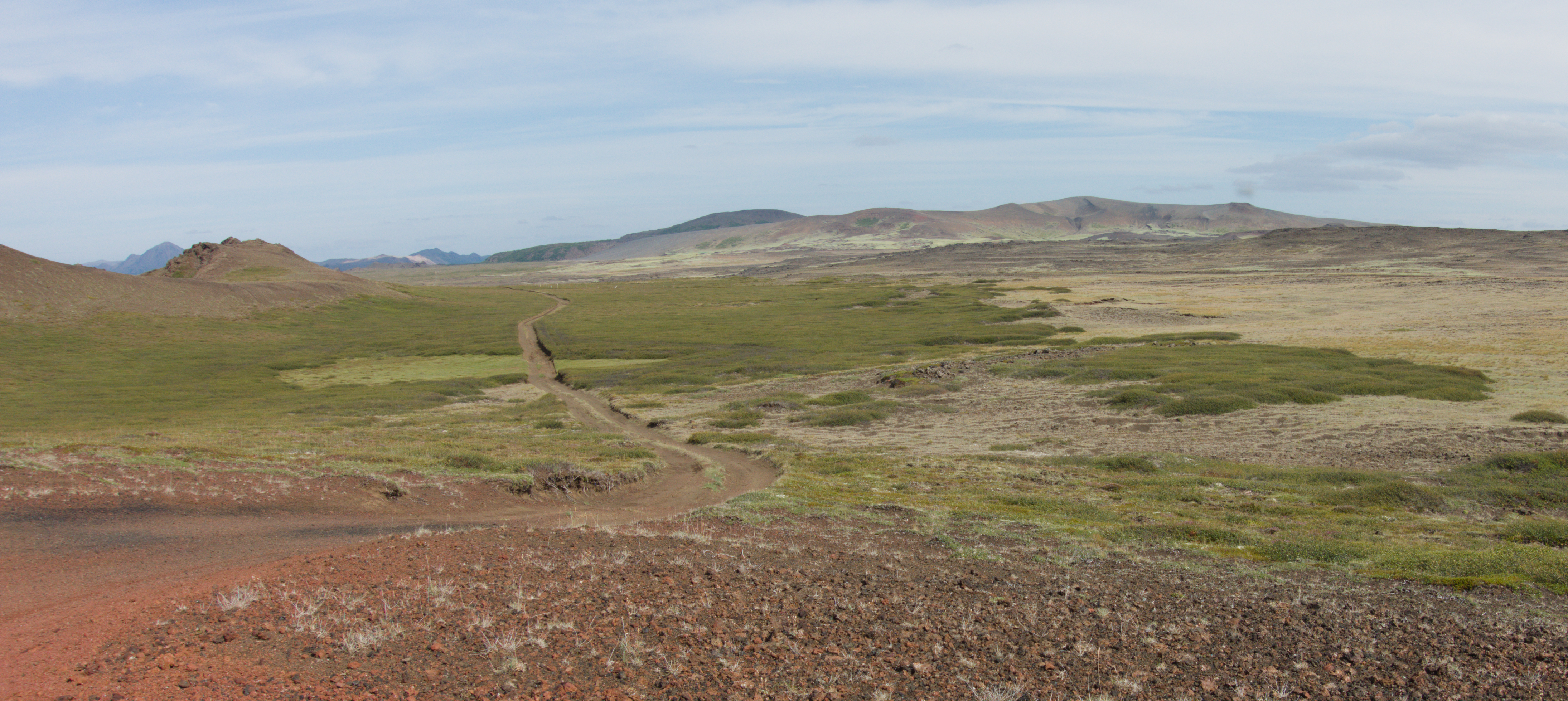 Traversée de l'Islande — D2 — Reykjahlíð → Hverfjall → Hallagil