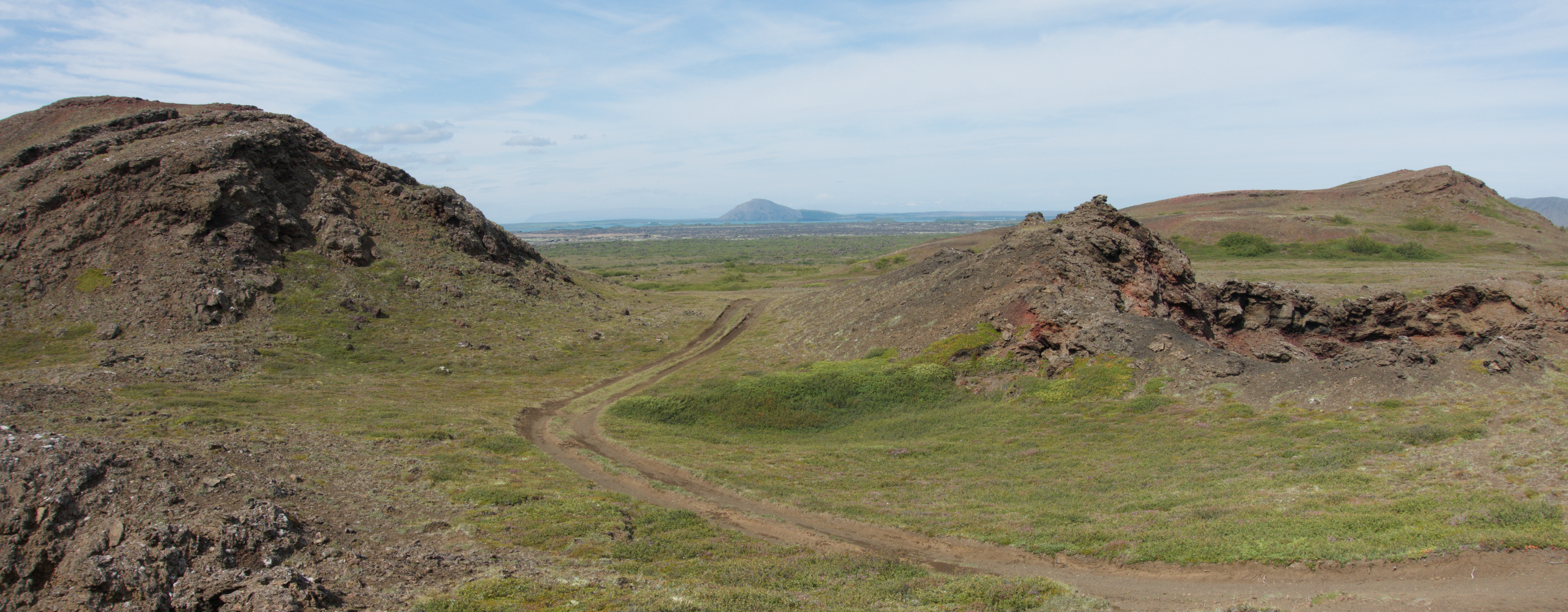 Traversée de l'Islande — D2 — Reykjahlíð → Hverfjall → Hallagil