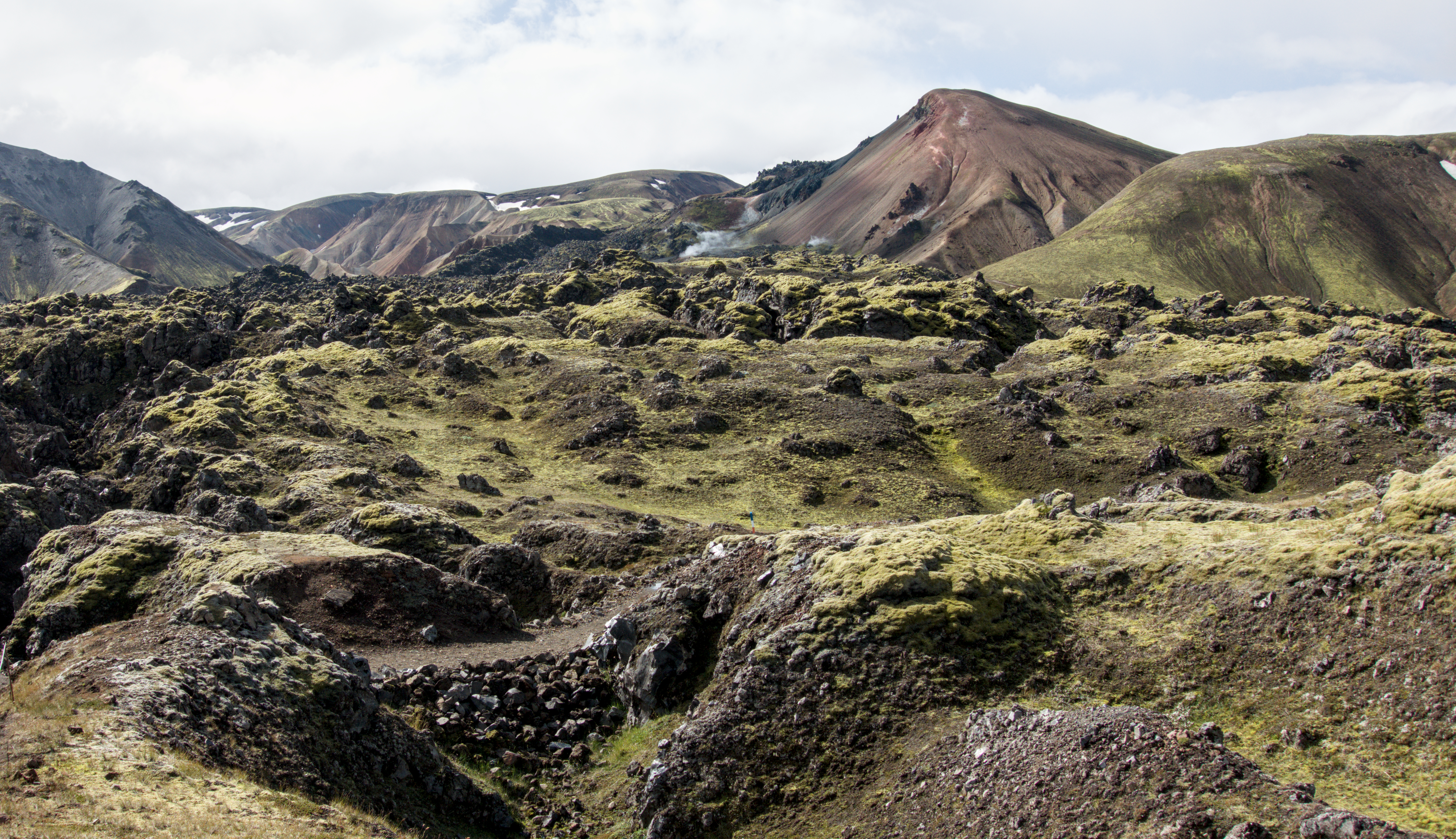 Traversée de l'Islande — D13 — Stútur → Hrafntinnusker → Höskuldsskáli