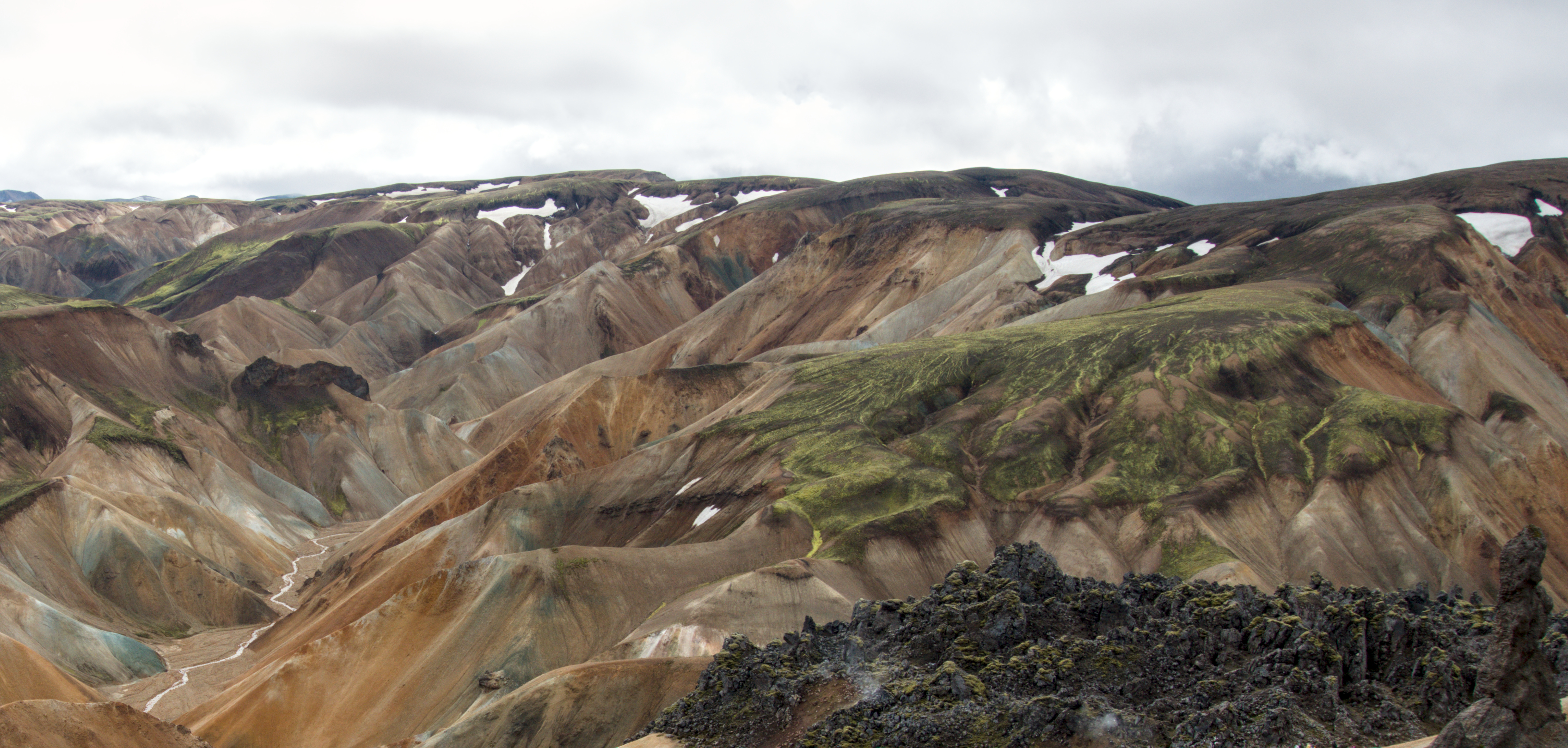 Traversée de l'Islande — D13 — Stútur → Hrafntinnusker → Höskuldsskáli